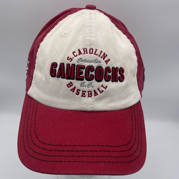 SOUTH CAROLINA GAMECOCKS BASEBALL New Era First Cloth Adjustable Adult Cap Hat - Picture 1 of 6